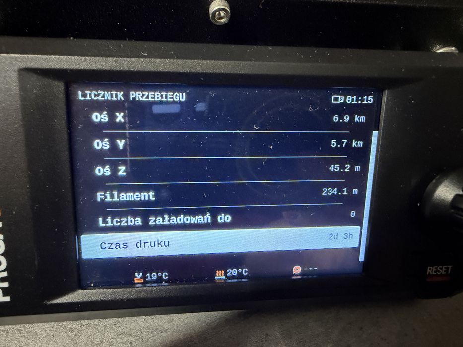 Drukarka 3D Prusa MK4S + MMU3 + Dysze Obxidian HighFlow + 3 platey + Dodatki