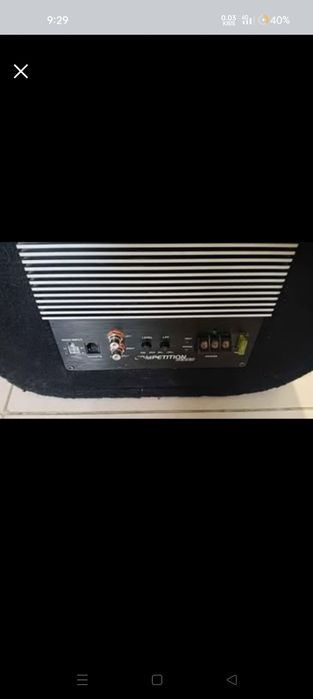 Caliber BCT112A Subwoofer com amplificador 1000 W