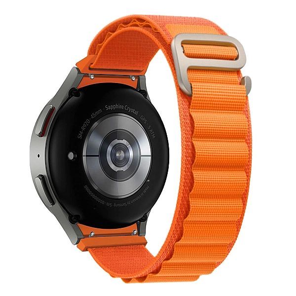 Tech-protect Nylon Pro Samsung Galaxy Watch 4 / 5 / 5 Pro / 6 Orange