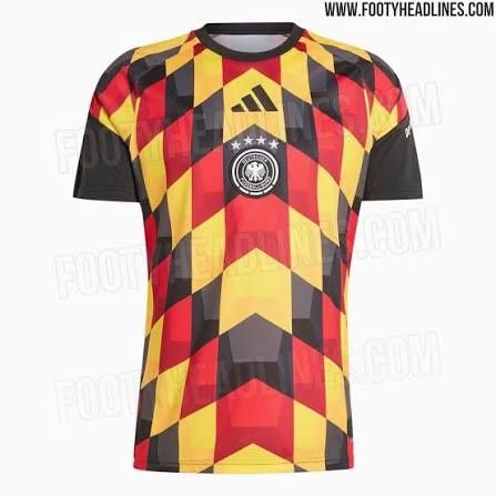 Camisa Alemanha Aquecimento