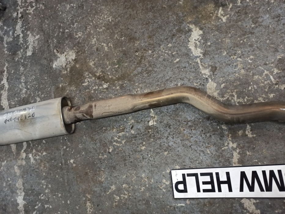 Глушитель Резонатор Банка БМВ Ф10 F10 N20 B20 528 I Разборка BMW HELP