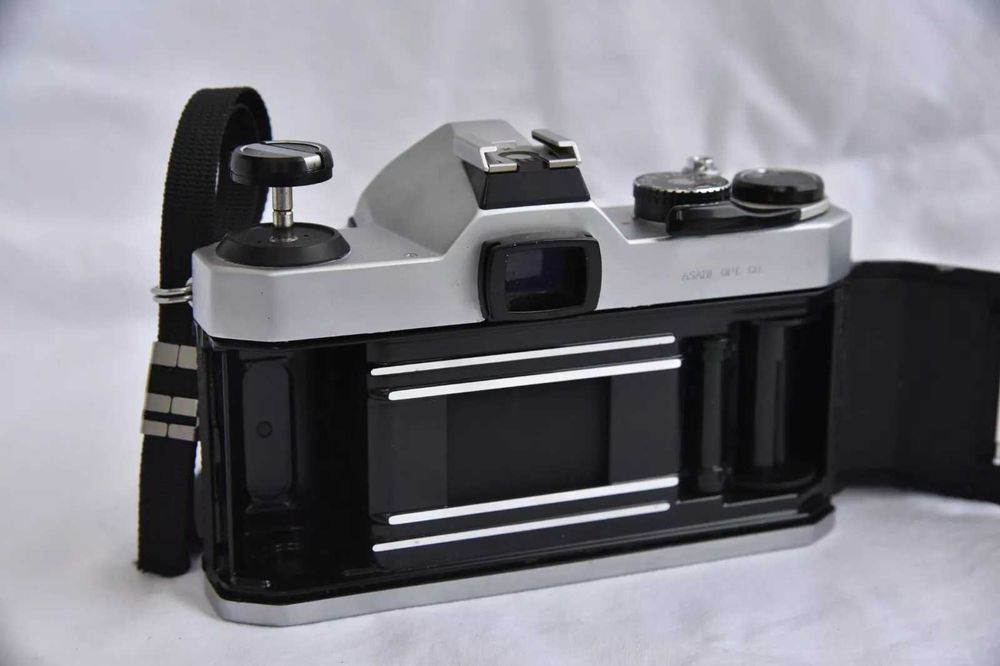 Máquina fotográfica de filme Pentax K1000 Lente Pentax f2 M de 50 mm