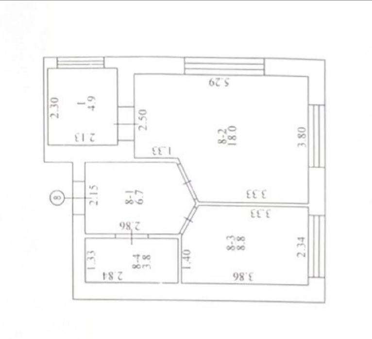 1к квартира з ремонтом купити в центрі Ірпеня