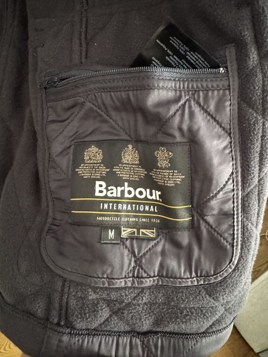 Barbour International куртка стьогана чоловіча — zdjęcie 3