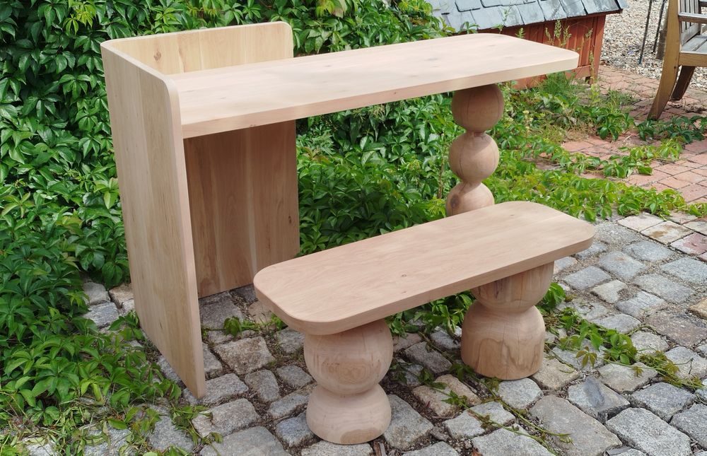 Biurko 160x 60 drewno drewno dębowe