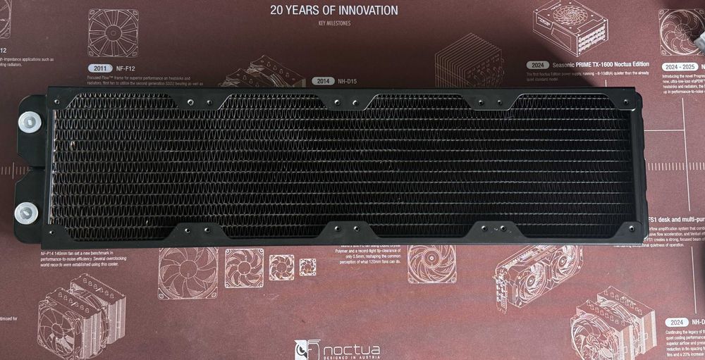 Miedziana Chłodnica Thermaltake Pacific CL480 480mm 65mm 4x120 custom loop pc