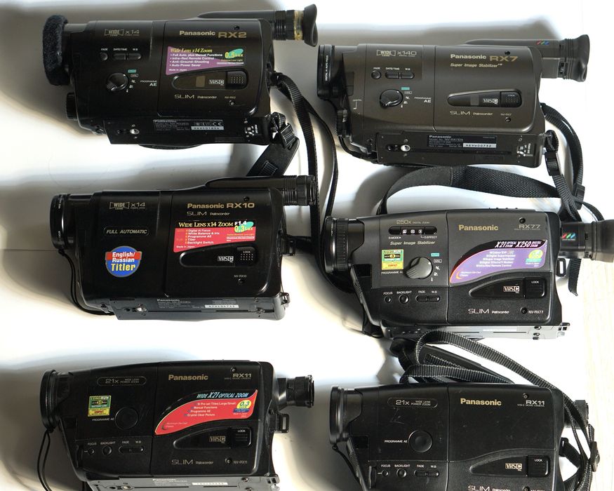 VHS-C Відеокамери Panasonic RX під відновлення, помилка F02