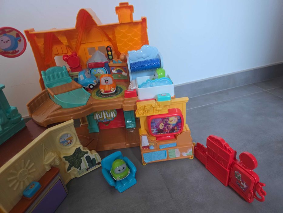 Vtech Zestaw TutTut Dom Cory Tut Tut Autka w Pagórkowie