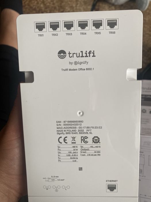 Sprzedam modem LiFi Signify TruLifi Office 6002.1