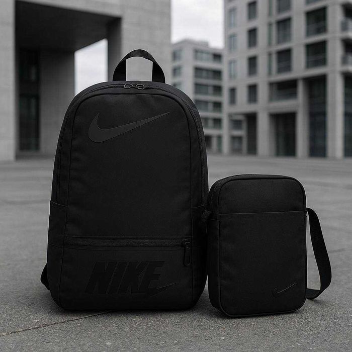 Комплект рюкзак барсетка Nike Just Do It 2в1 городской спортивный найк