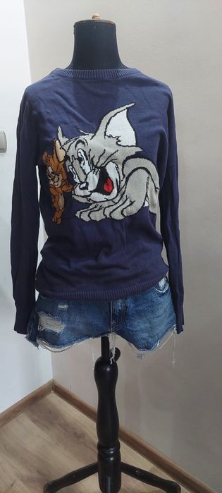 Sweterek Tom i Jerry, Bershka roz. S