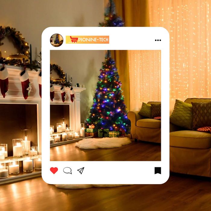 Lampki choinkowe 500 LED Multi kolor programator światełka 28m