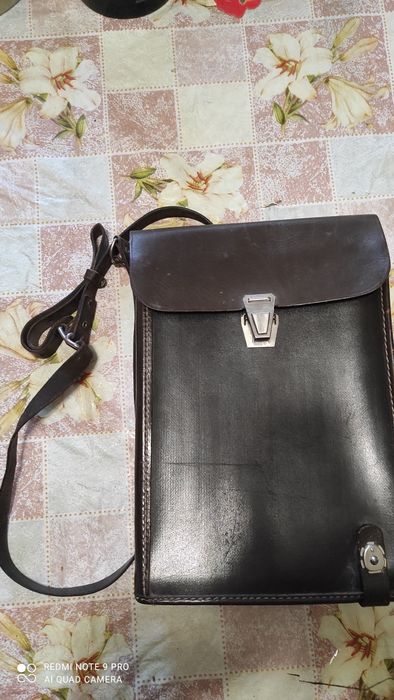 Сумка кожаная мужская