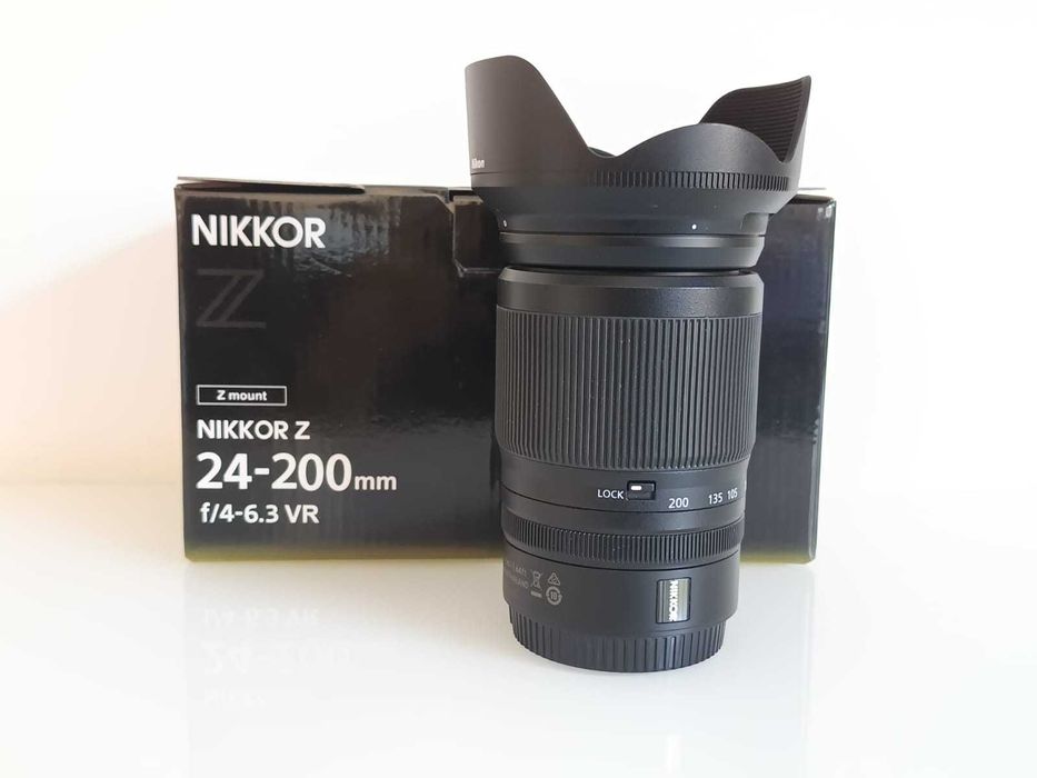 Objetiva Nikon NIKKOR Z 24-200mm F4-6.3 mirrorlessVR