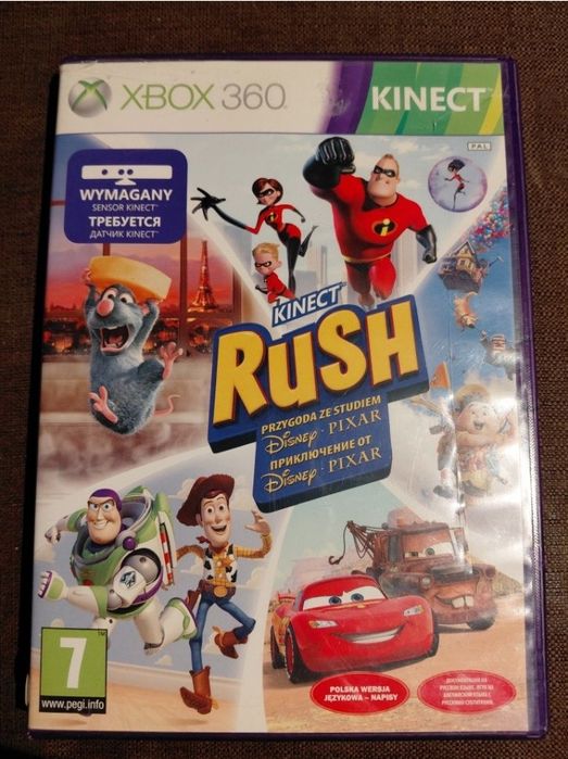 Gra Disney Rush na konsolę xbox 360 kinect