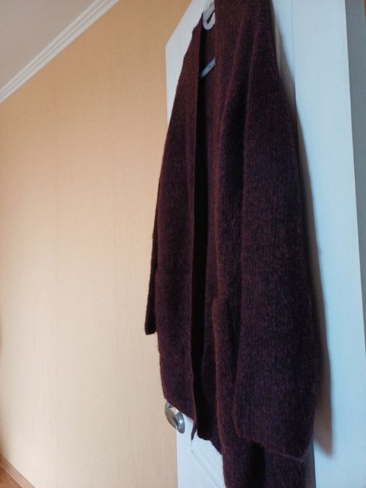 Кардиган жіночий тeплуха вовна мохер H&M