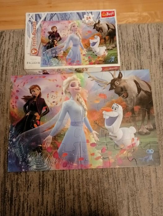 Zestaw puzzli Kraina Lodu