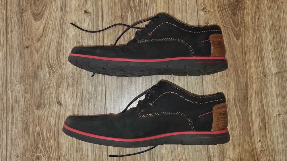 Buty Lasocki 40/41/42 27cm Skórzane* półbuty bardzo trwałe i solidne czarne stan BDB