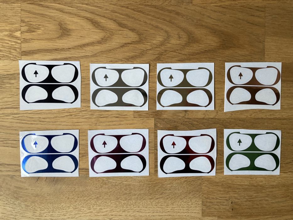 Захисна плівка наклейка для кейсу навушників AirPods 1 2 3 4 Pro 1 2