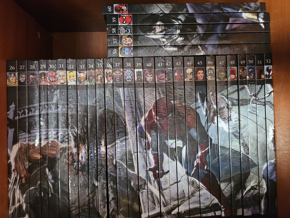 Colecção banda desenhada Marvel