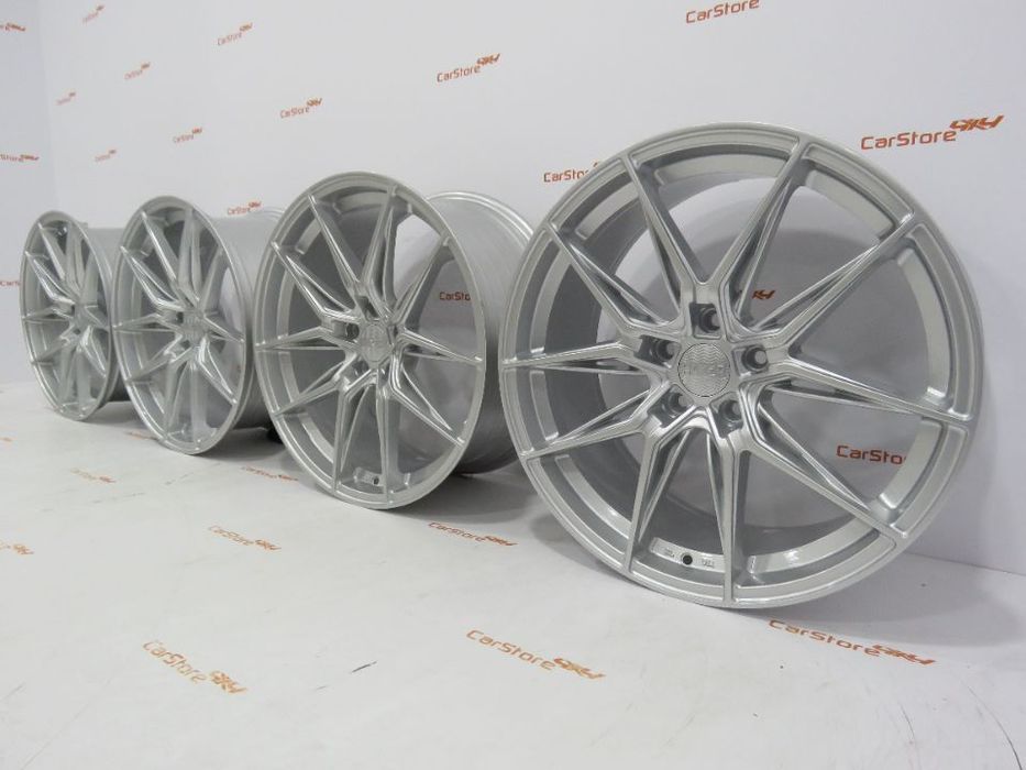 Jantes Haxer HX036 19 x 8.5 et 40 5x112 66.6 Silver Shining