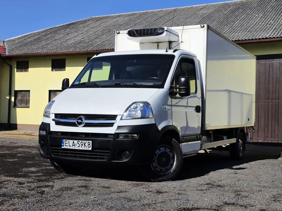Opel Movano  2.5 CDTi 120KM! 6 Biegów! Hak! Salon Polska! Chłodnia!