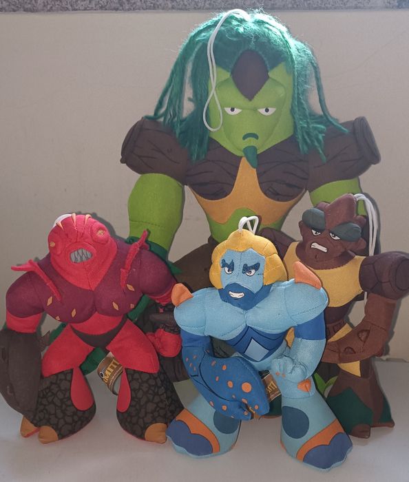 Bonecos de peluche Gormiti ORIGINAIS