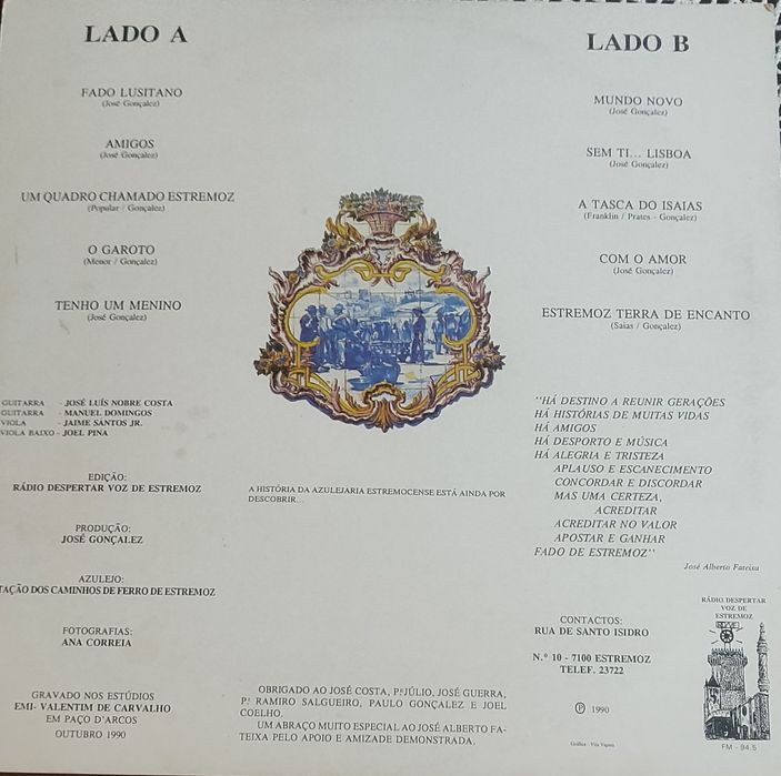 José Gonzalez  (1990)- disco vinil