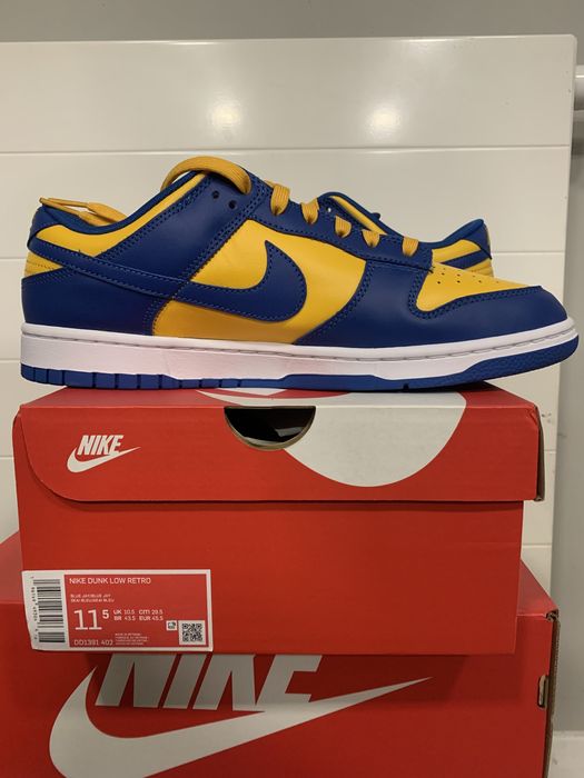 Nike dunk low UCLA 45,5