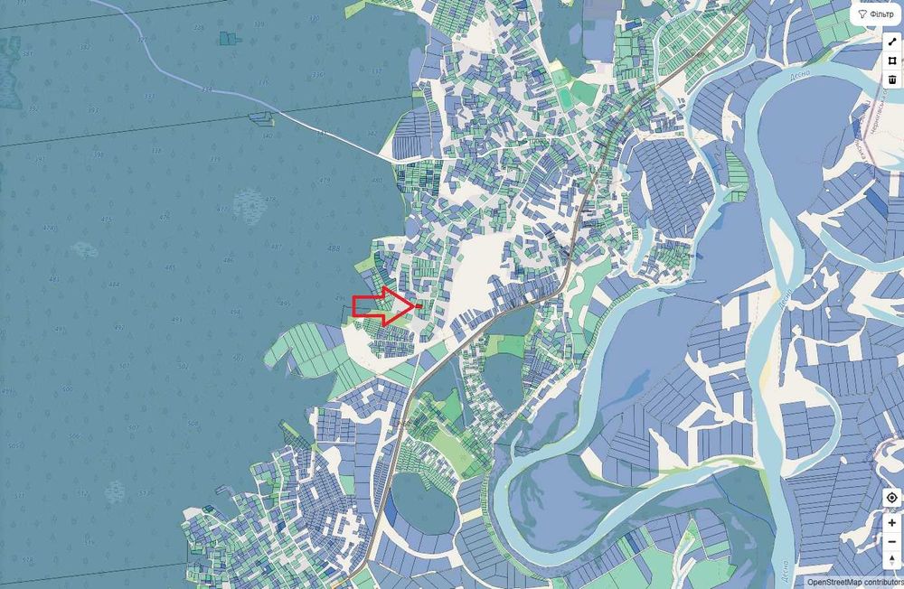 Продаж земельної ділянки 22,47 сот. Київська обл., с.Жукин  9100$