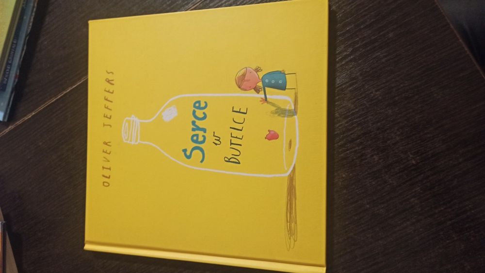 Serce w butelce Oliwier Jeffers