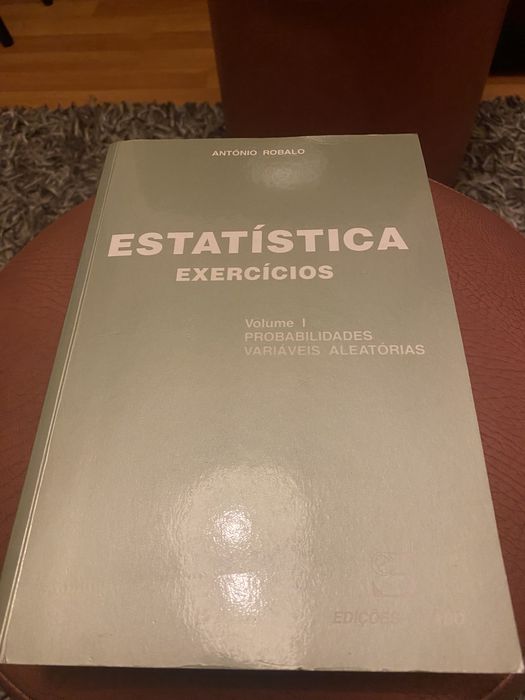 Livros de Estatistica Antonio Robalo