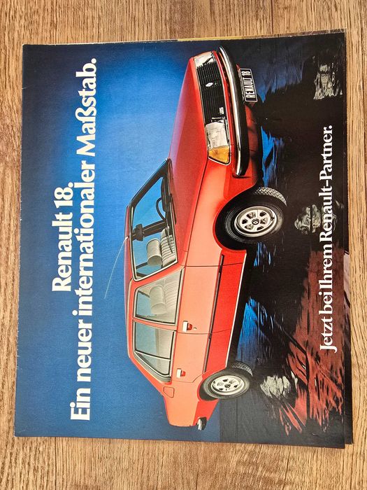 Prospekt Renault 18