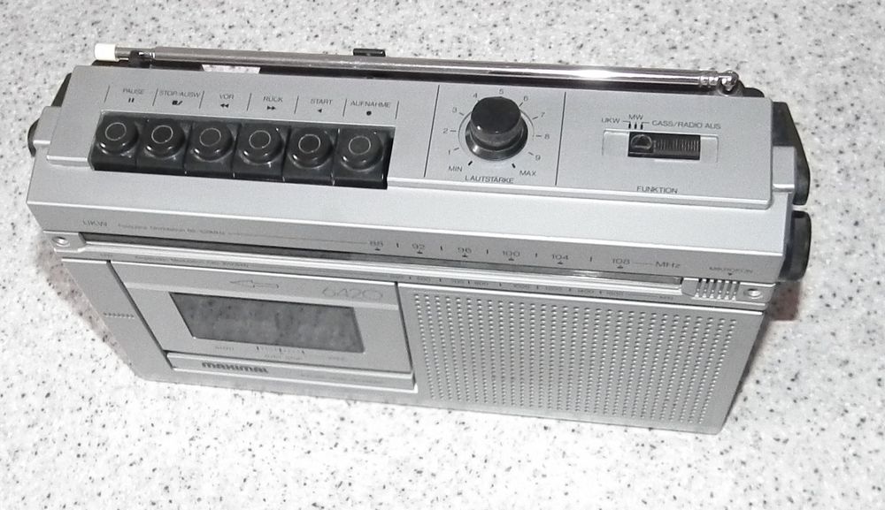 Radiomagnetofon Vintage 1980r