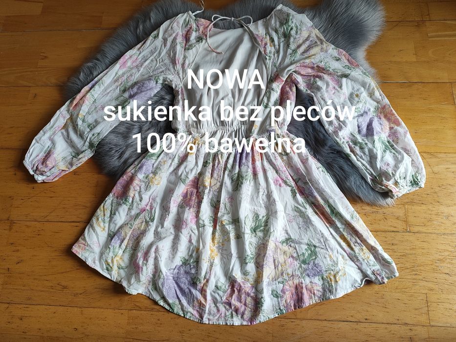 Sukienka bez pleców r.M H&M