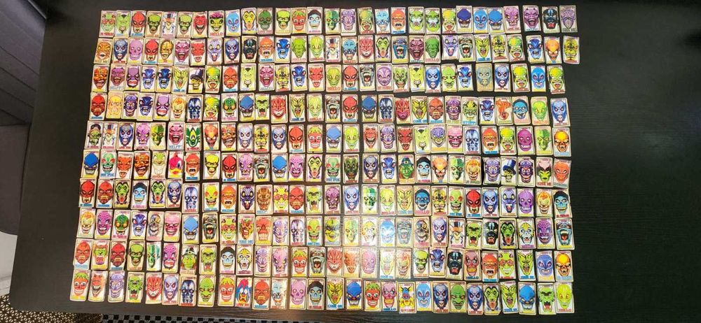 Наклейки з 90 иг. Iskeletor, Tekken, Xena, Turtles, Hercules 665 штук