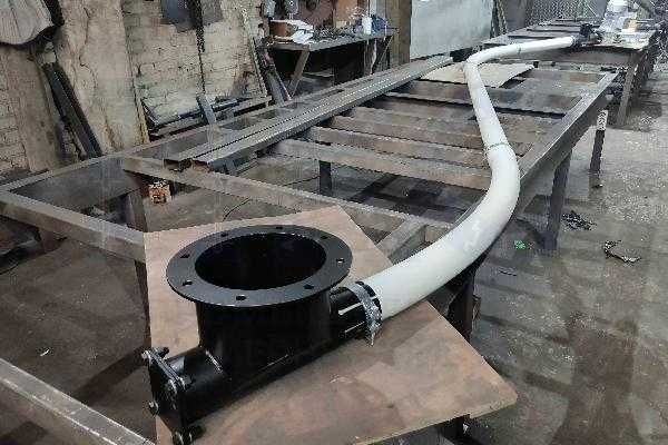 Шнековий погрузчик (навантажувач, конвейєр, зернометач, гнучкий) зерна