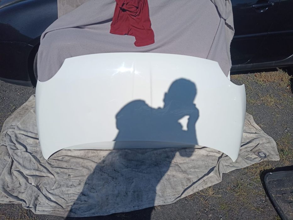 Maska pokrywa silnika Fiat 500 Abarth 268/A Bianco