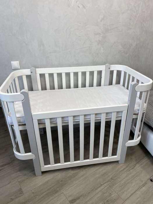 Дитяче ліжечко верес монако+ матрац / ліжко кроватка veres