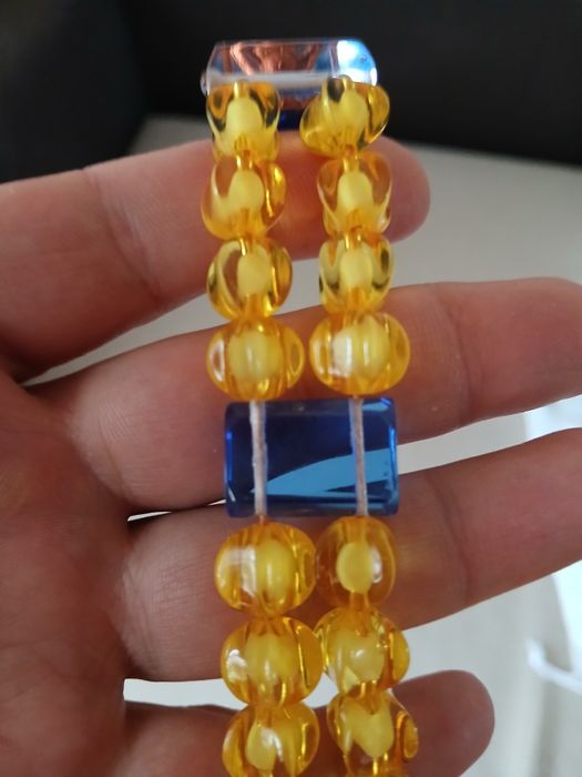 Чётки перекидные с оргстекла.