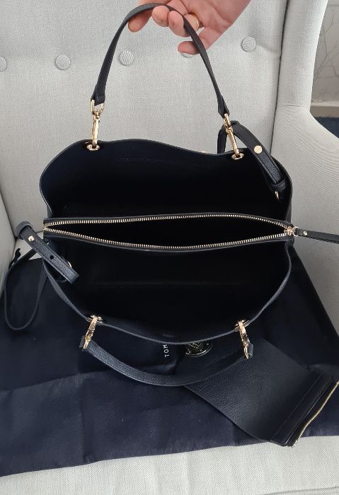 TOMMY HILFIGER torebka/kuferek z dwustronną, wymienną klapą, oryginał!