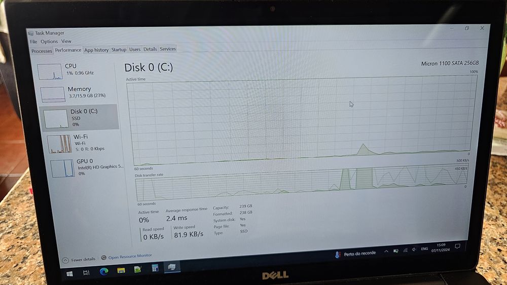 Dell Latitude 7480 - 14" touchscreen i7