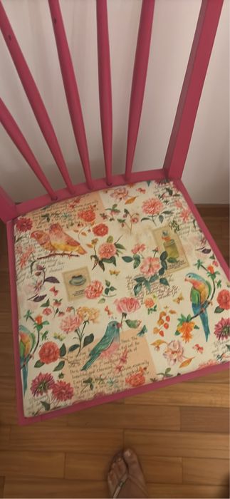 Cadeira vintage restaurada