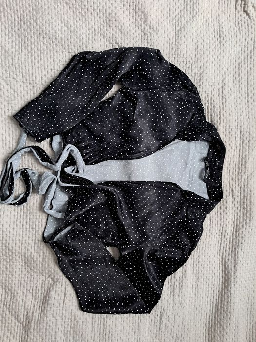 Satynowa wiązana koszula Zara