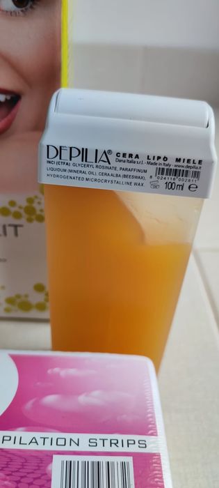 Kit Depilação Cera Depilia Roll-on