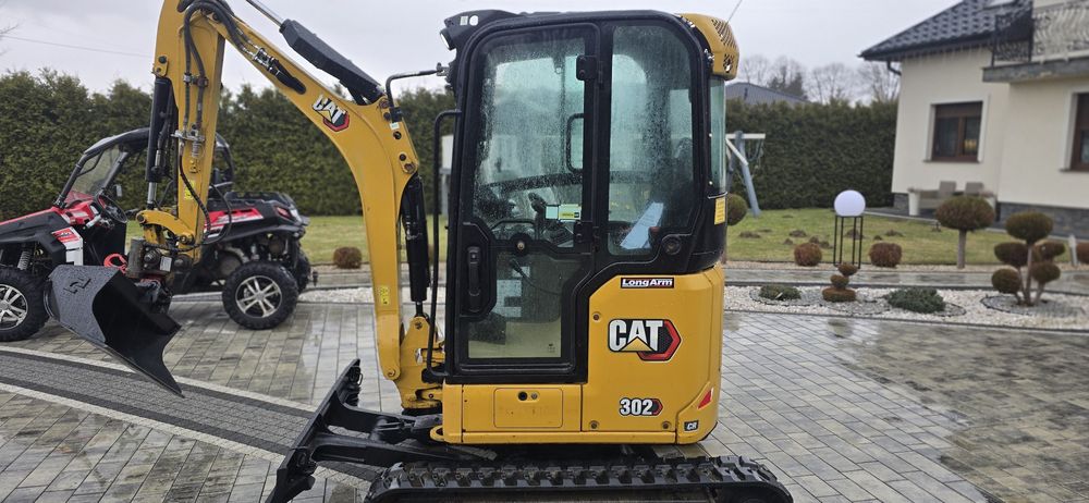 Minikoparka caterpillar 302Cr 2.2t Brutto Perfect Mocna koparka