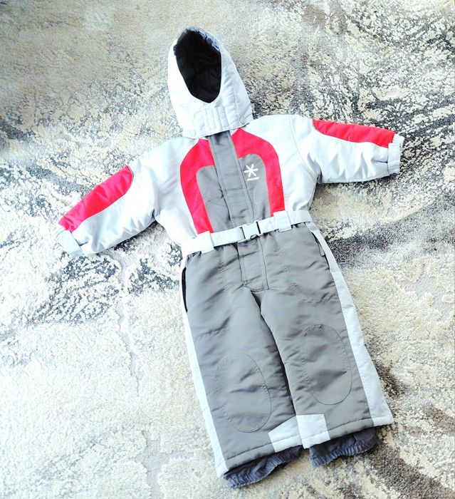 Mariquita Kombinezon zimowy jednoczęściowy Narty szary 92 _  2 lata