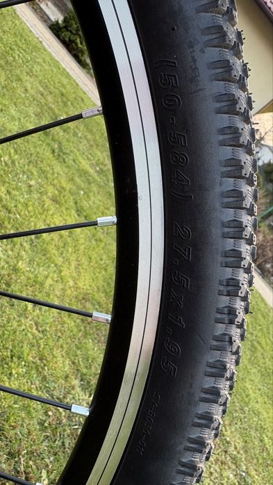 Rower Elektryczny E-Bike Biały | Bateria 15Ah (Zasięg 80km) | Skóra, LED  kola 27,5’