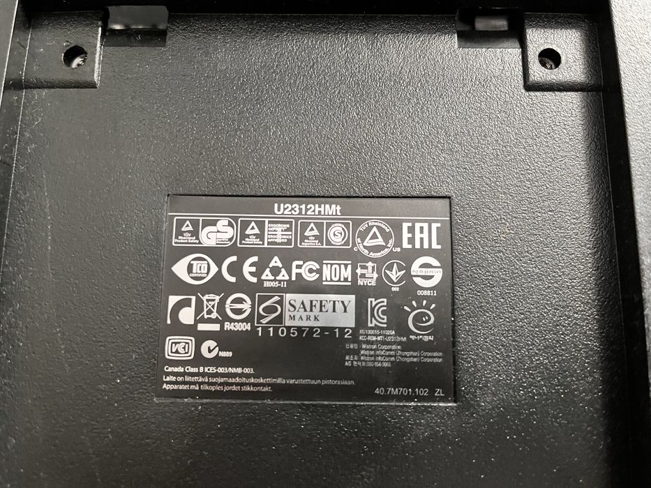 monitor dell u2312hmt 23 cal full hd
