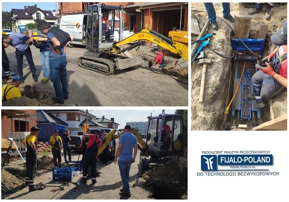 Kret przeciskowy, hydrauliczna maszyna przeciskowa, przecisk